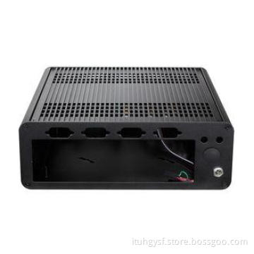 MINI-ITX M/B Metal Industrial Computer Cabinet , 4 * 5010 F